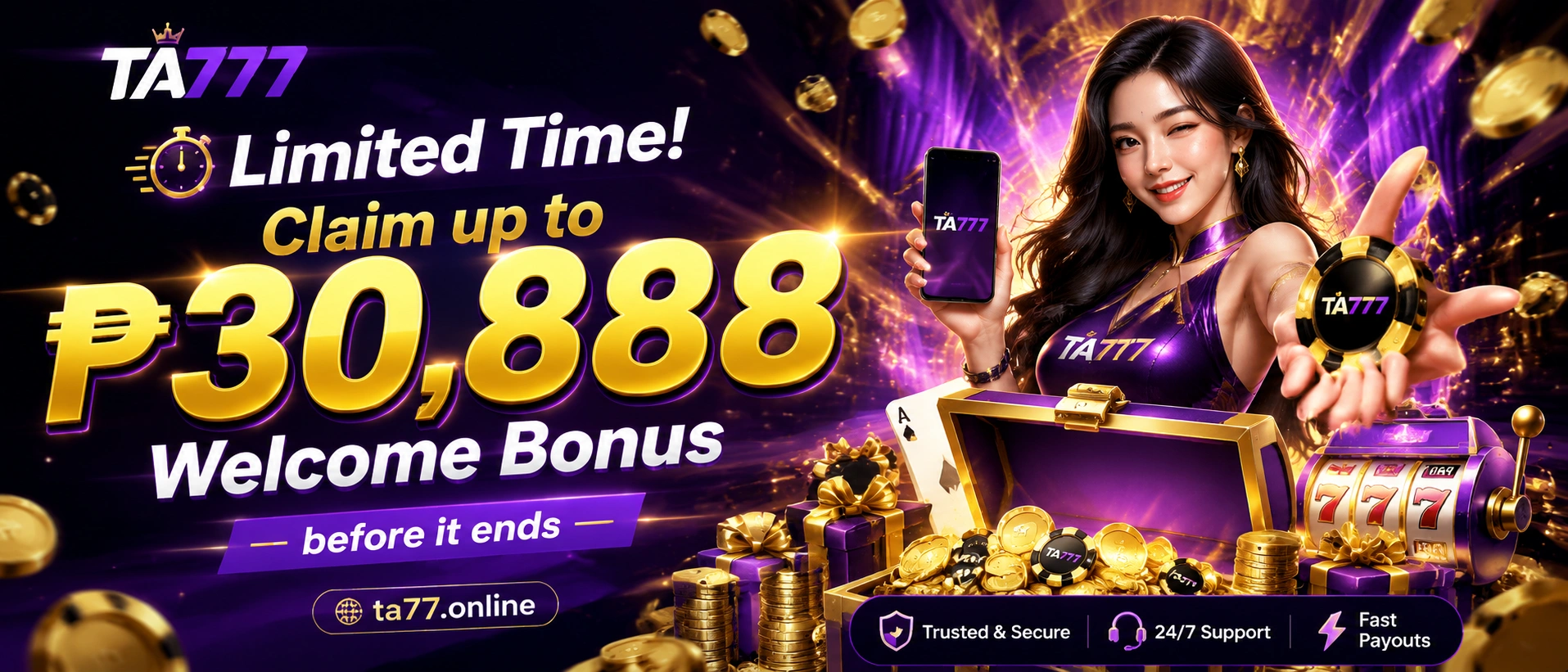 Ta777 Promotions banner